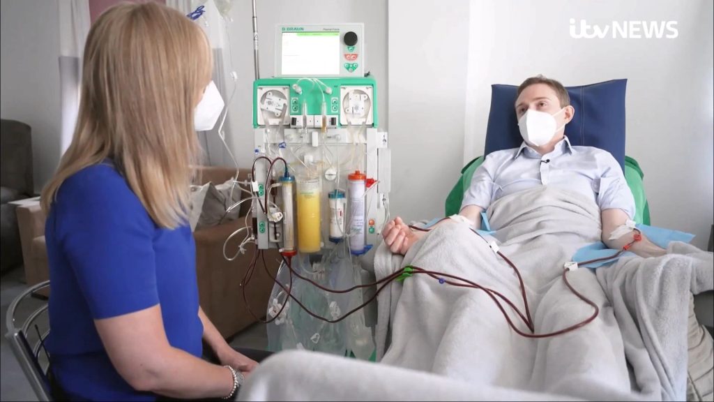 ITV News, BBC News e ARTE TV - estratti di alcuni degli ultimi servizi sul nostro Centro di Aferesi e su H.E.L.P. Apheresis for Post/Long Covid, Post Vac Syndrome and Chronic Illness
